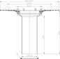 Preview: Aufstockelement 300mm / d 125mm mit Bitumenmanschette  HL65H